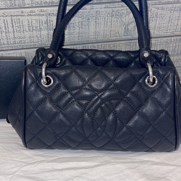 Authentic Chanel Quilted Caviar Leather Timeless Classic. - Picture 2 of 6
